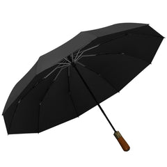 high-end log handle sun protection umbrella