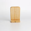 Load image into Gallery viewer, 10W bamboo and wood stand wireless charger