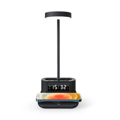 bedside lamp with alarm clock