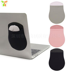 Self-adhesive mouse storage bag