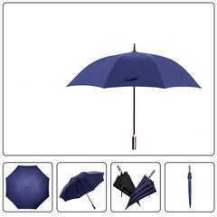 Double long handle umbrella enlarged