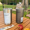 Stainless steel ice American coffee cup