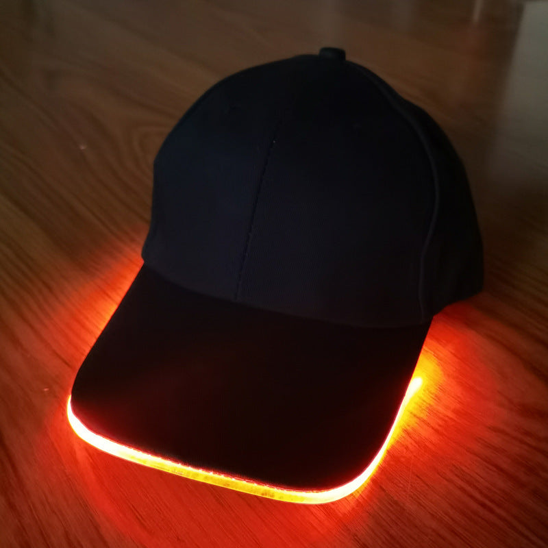 LED fiber optic hats - Customised with Logo Printing - Corporate Gifts ...