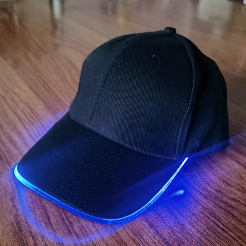 LED fiber optic hats - Customised with Logo Printing - Corporate Gifts ...