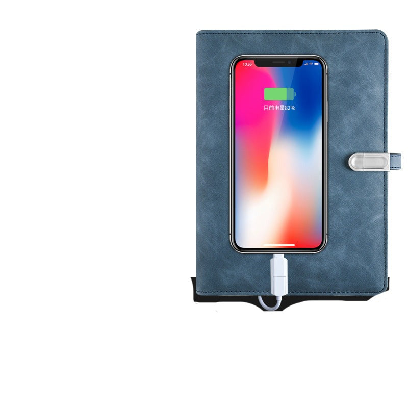 Fingerprint lock Wireless charging Notebook - Customised with Logo ...