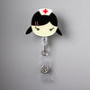 Load image into Gallery viewer, Nurse badge buckle Cartoon ID  Retractable buckle