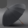 Load image into Gallery viewer, Solid Wood Men&#39;s Umbrella Printing Logo