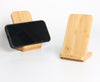 Load image into Gallery viewer, 10W bamboo Eco-friendly stand wireless charger