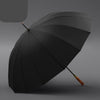 Load image into Gallery viewer, Solid Wood Men&#39;s Umbrella Printing Logo