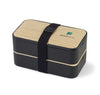 Load image into Gallery viewer, wood-print insulation lunch box customized