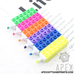 Building block highlighter customized , pen corporate gifts , Apex Gift
