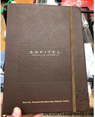 Custom Premium PU Leather Notebook , notebook corporate gifts , Apex Gift