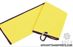 Fiber waffle Golf Towel , sports towel corporate gifts , Apex Gift