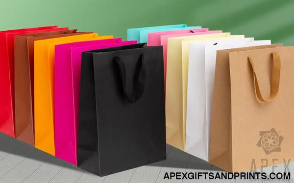 kraft paper bag custom made , bag corporate gifts , Apex Gift