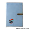 Leather Notebook with Folding Buckle , notebook corporate gifts , Apex Gift