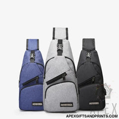 New Single Shoulder Bag with USB Charger , bag corporate gifts , Apex Gift