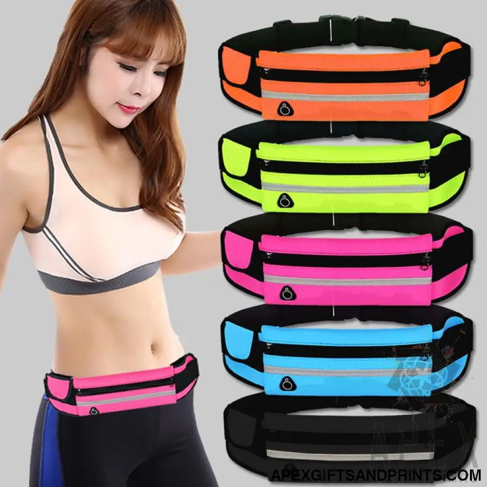 Outdoor sports anti theft waist bag Customised with Logo