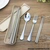 Portable fork spoon chopsticks straw outdoor sets , Cutlery corporate gifts , Apex Gift