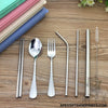 Load image into Gallery viewer, Portable fork spoon chopsticks straw outdoor sets , Cutlery corporate gifts , Apex Gift