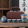 将图像加载到图库查看器中， Portable Travel Tea Set Tea Set