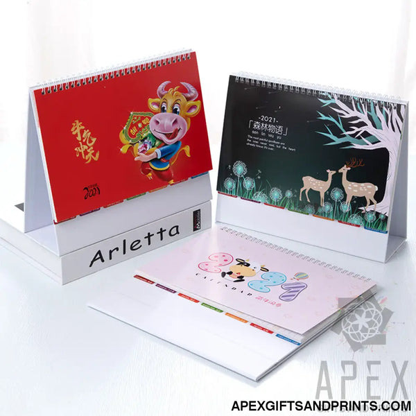 2021 table calendar customized , calender corporate gifts , Apex Gift