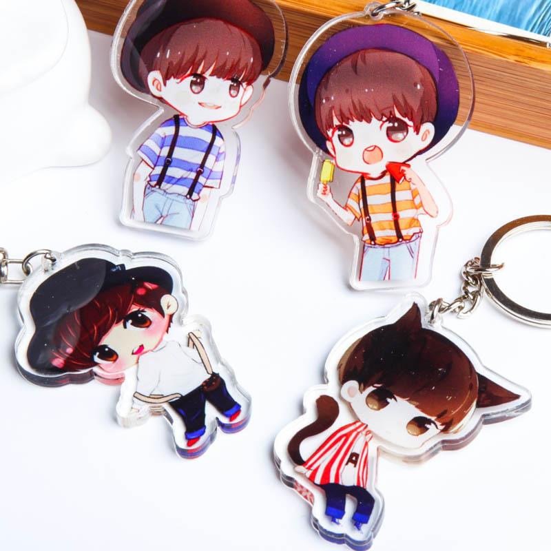 Acrylic Anime Cartoon Key Chain - Customised with Logo Printing ...