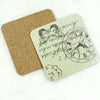 Advertising gray board coasters customized , board coaster corporate gifts , Apex Gift