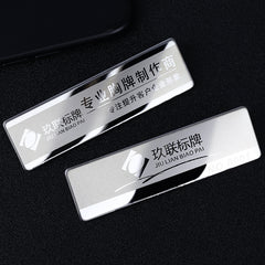 Stainless steel Employee Work Nameplate , Nameplate corporate gifts , Apex Gift