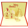 Christmas Castle Cartoon Workers Birthday Cards , Cards corporate gifts , Apex Gift
