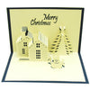 Load image into Gallery viewer, Christmas Castle Cartoon Workers Birthday Cards , Cards corporate gifts , Apex Gift