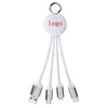 LED Light 3 in 1 Mobile Charging Line , data cable corporate gifts , Apex Gift