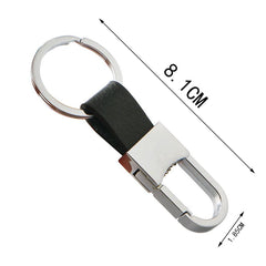 Men's Metal Leather Key Chain , key chain corporate gifts , Apex Gift