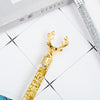 Christmas Deer Head Metal Ballpoint Pen , pen corporate gifts , Apex Gift
