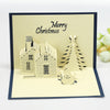 Christmas Castle Cartoon Workers Birthday Cards , Cards corporate gifts , Apex Gift
