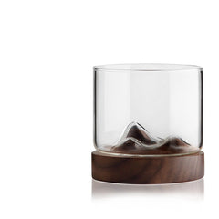 Musheng creative personality mountain glass