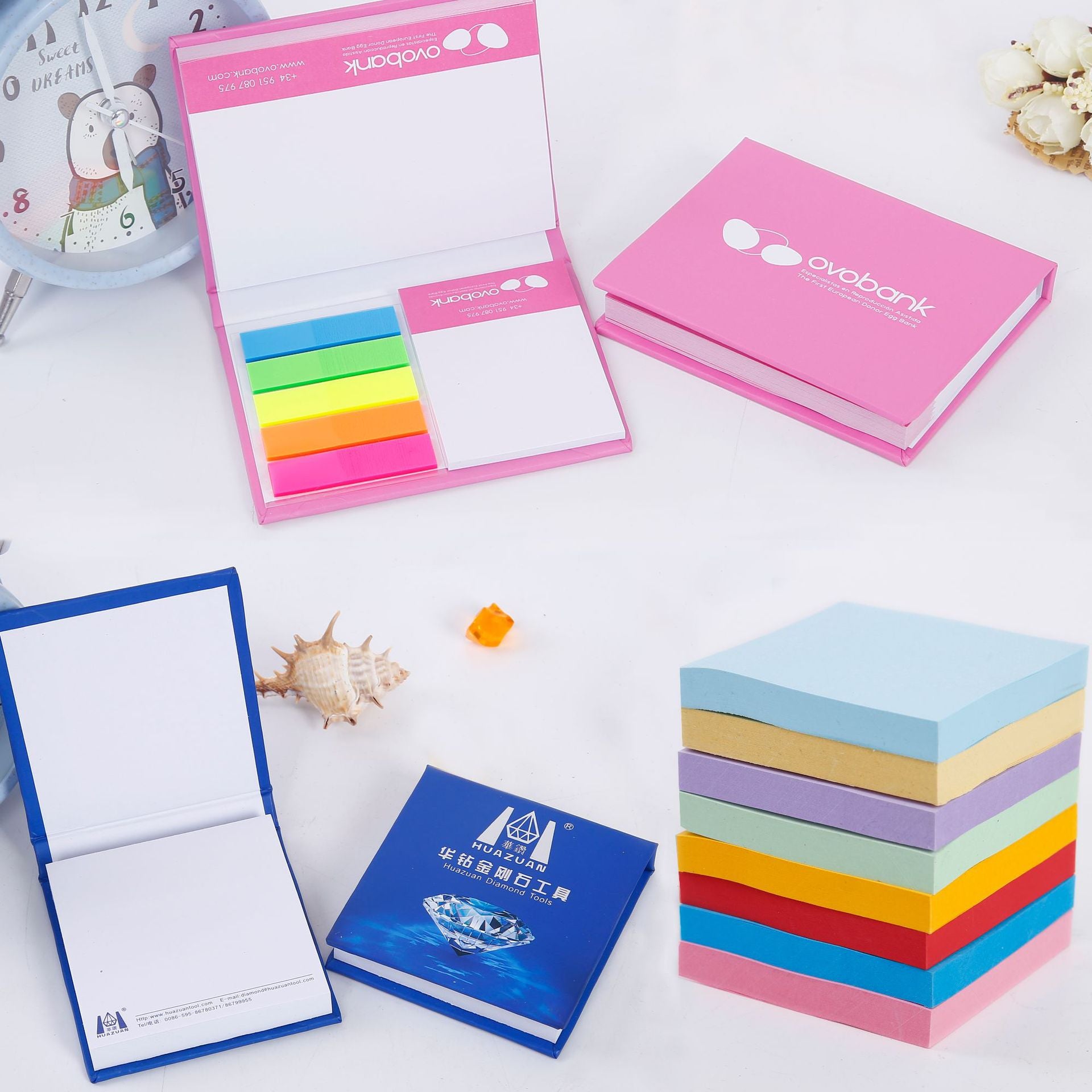 sticky notes customized - Customised with Logo Printing - Corporate ...