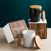 Load image into Gallery viewer, Creative office Nordic Mug wood cup customization , mug corporate gifts , Apex Gift