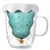 Christmas Tree Star Water Glass High Temperature Resistant Mug , mug corporate gifts , Apex Gift