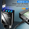 将图像加载到图库查看器中， 4 USB Multi-Port Mobile Phone Charger , charger corporate gifts , Apex Gift
