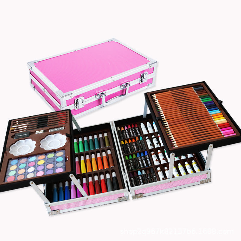 Watercolor Pen Set Wood Box , Box corporate gifts , Apex Gift