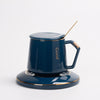 Ceramic Solid Color Coffee Cup with Lid Spoon , Cup corporate gifts , Apex Gift