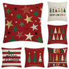Load image into Gallery viewer, Red Christmas flax peach skin pillowcase cushion , cushion corporate gifts , Apex Gift
