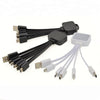 Glowing six-in-one light mobile phone data line , data cable corporate gifts , Apex Gift