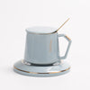 Ceramic Solid Color Coffee Cup with Lid Spoon , Cup corporate gifts , Apex Gift