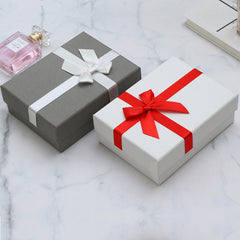 Bow white lipstick perfume gift box heaven and earth cover , gift box corporate gifts , Apex Gift