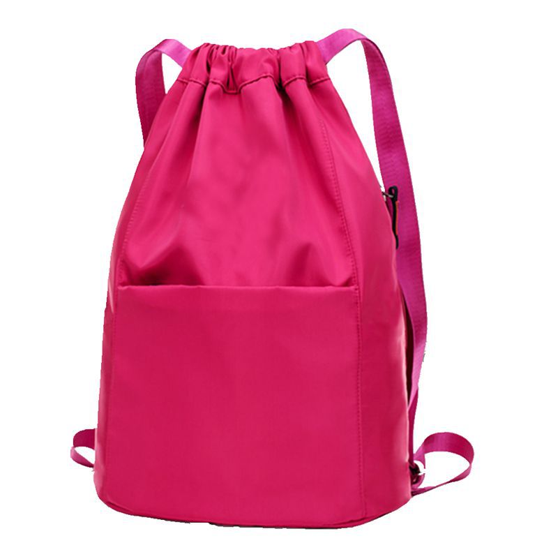 Drawstring Backpack Pockets New drawstring pocket backpack - Customised with Logo Printing ...