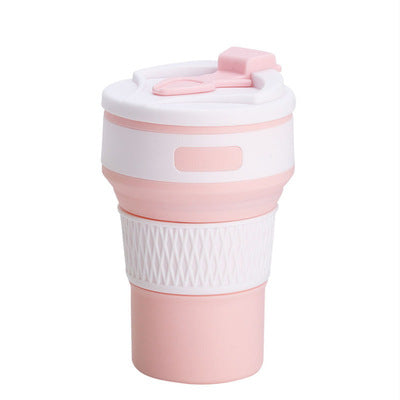 Creative portable silicone cup