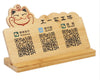 Load image into Gallery viewer, wood engraved QR code customized , stand corporate gifts , Apex Gift