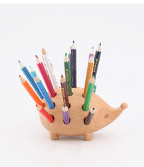 carved hedgehog 24 color pen set , Box corporate gifts , Apex Gift