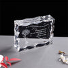 Load image into Gallery viewer, Crystal 3 D Laser Printed Cube , 3 D corporate gifts , Apex Gift